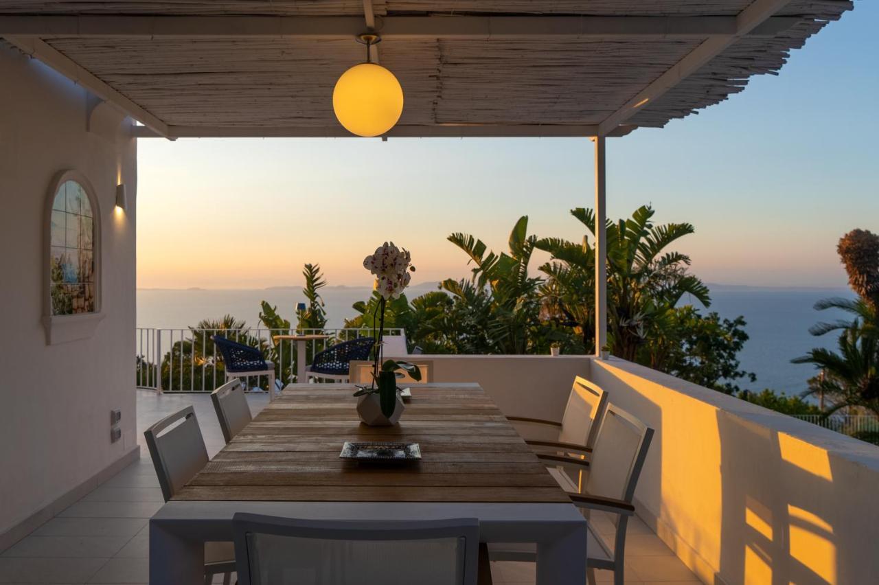 Capri Blue Luxury Villa Le Tre Monelle 阿纳卡普里 外观 照片