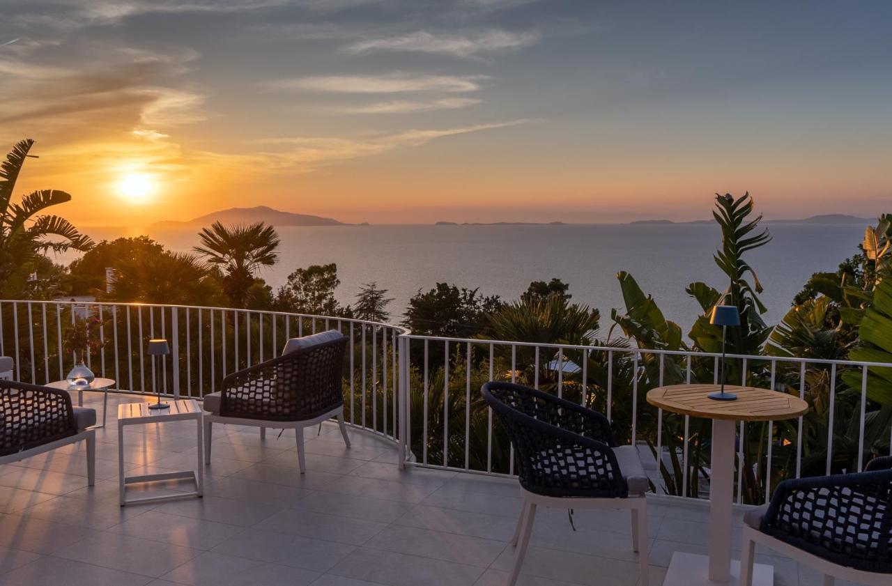Capri Blue Luxury Villa Le Tre Monelle 阿纳卡普里 外观 照片