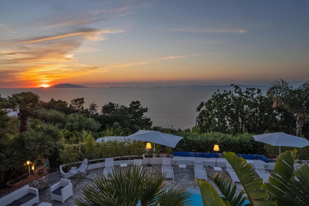 Capri Blue Luxury Villa Le Tre Monelle 阿纳卡普里 外观 照片