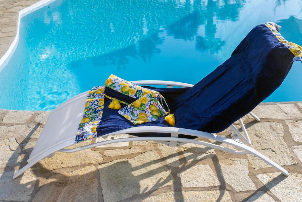 Capri Blue Luxury Villa Le Tre Monelle 阿纳卡普里 外观 照片