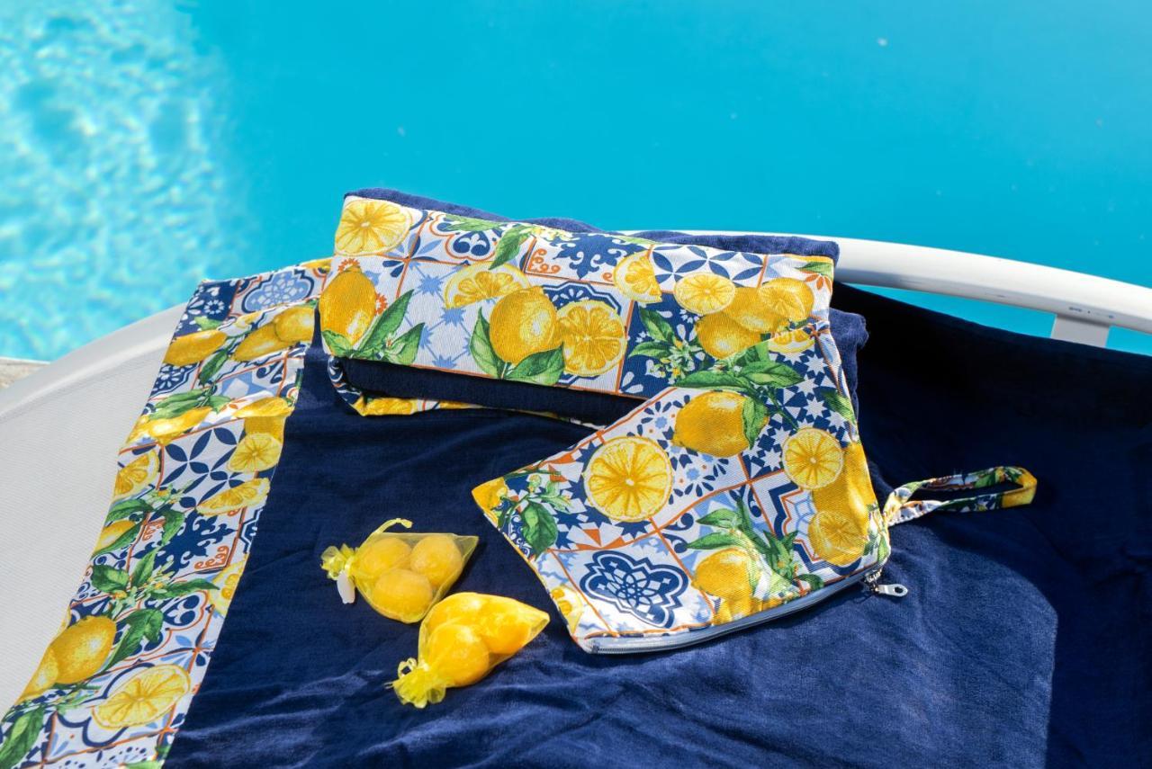 Capri Blue Luxury Villa Le Tre Monelle 阿纳卡普里 外观 照片