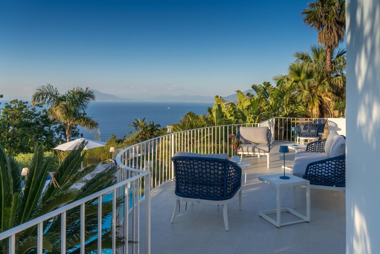 Capri Blue Luxury Villa Le Tre Monelle 阿纳卡普里 外观 照片