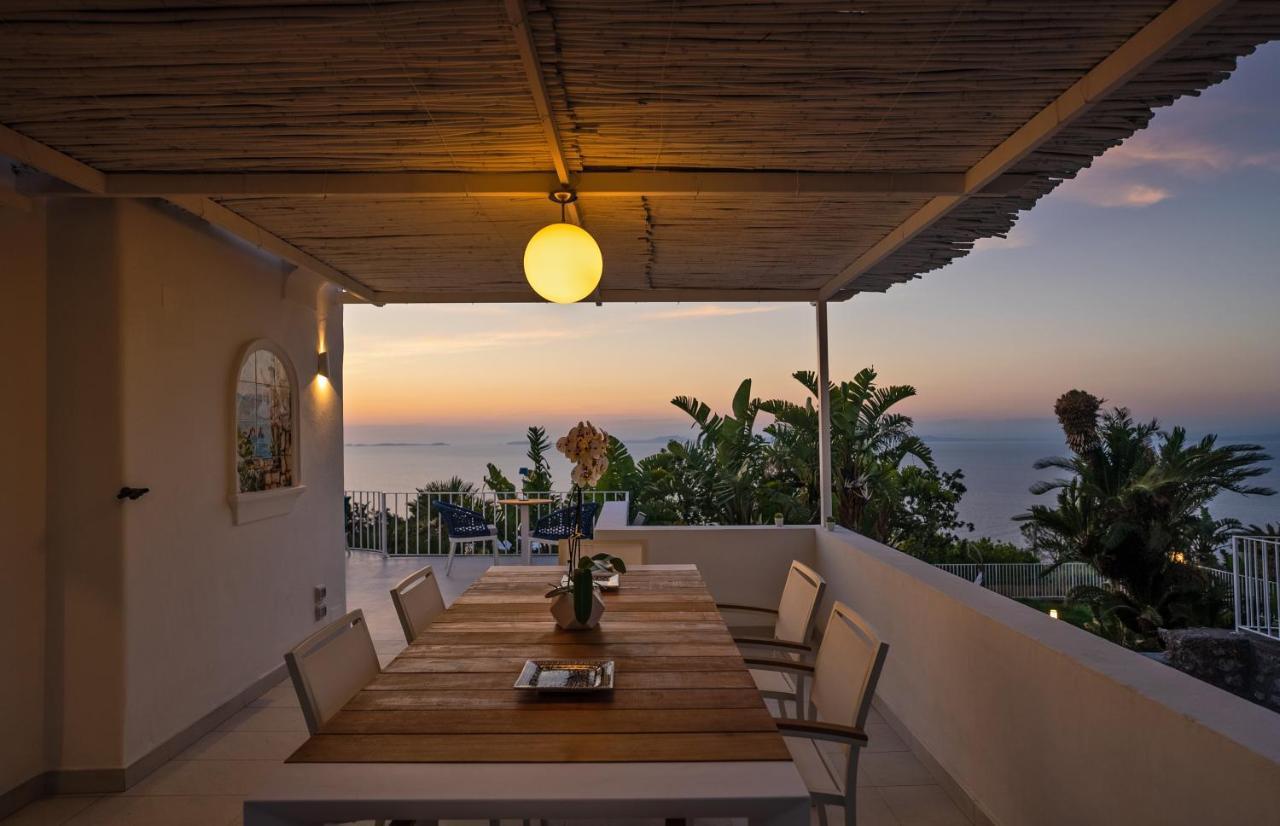 Capri Blue Luxury Villa Le Tre Monelle 阿纳卡普里 外观 照片