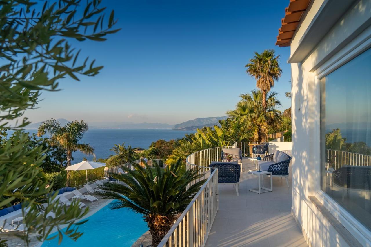 Capri Blue Luxury Villa Le Tre Monelle 阿纳卡普里 外观 照片