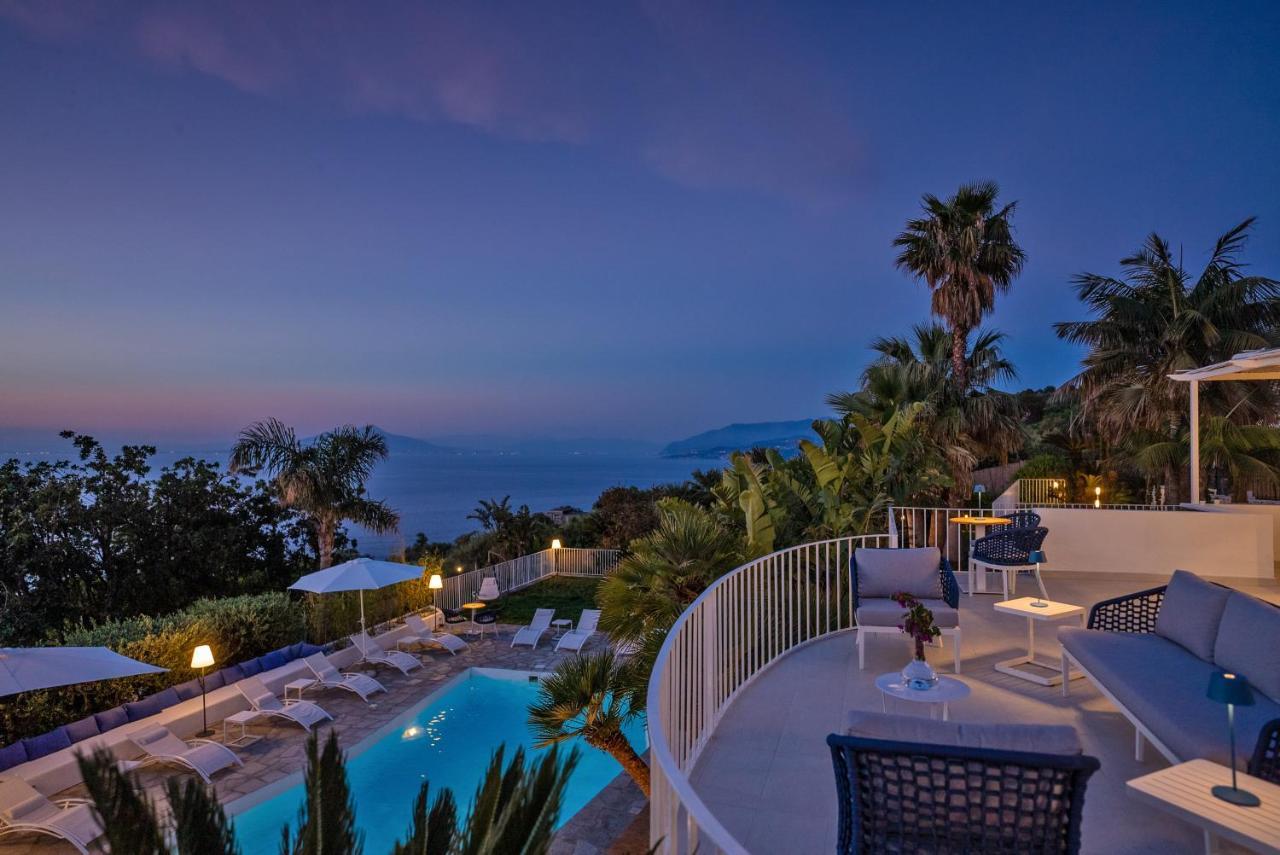 Capri Blue Luxury Villa Le Tre Monelle 阿纳卡普里 外观 照片