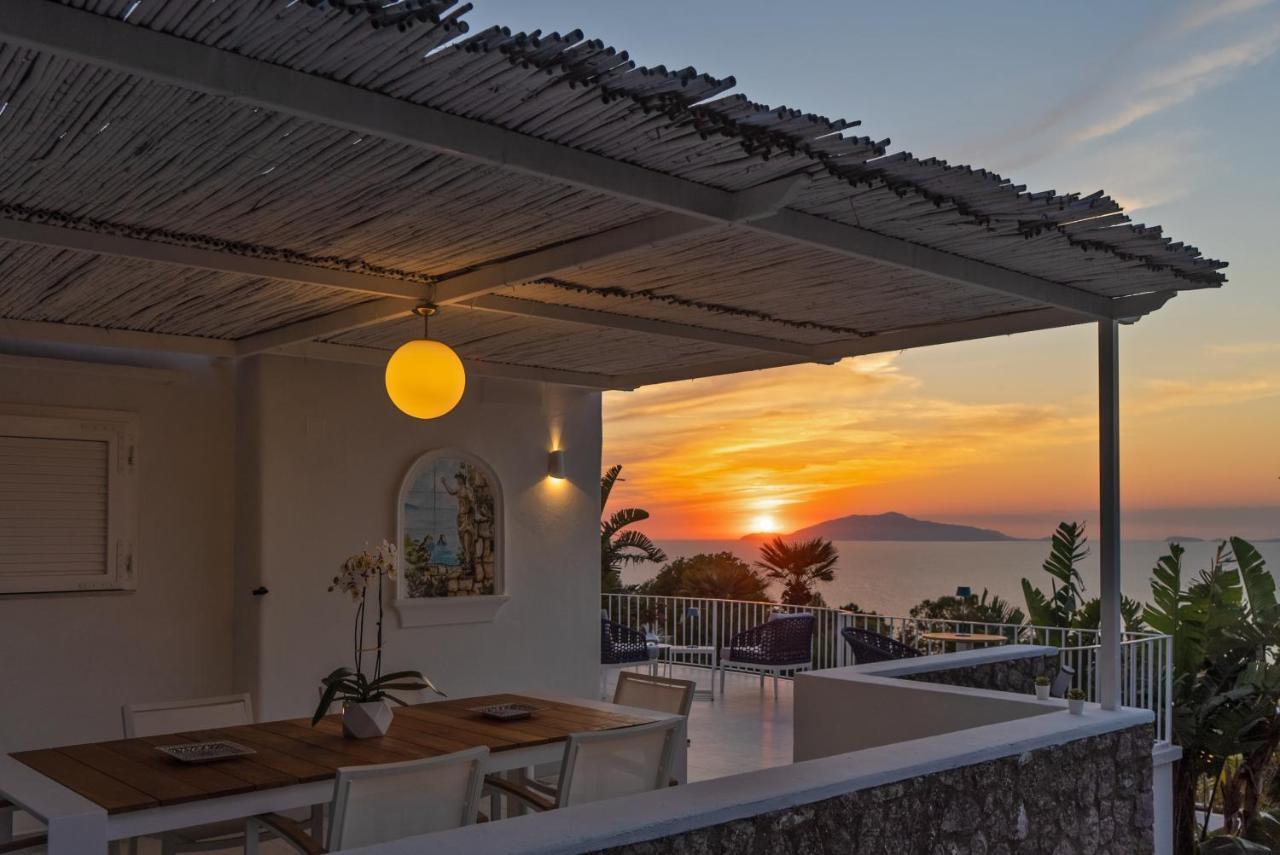 Capri Blue Luxury Villa Le Tre Monelle 阿纳卡普里 外观 照片