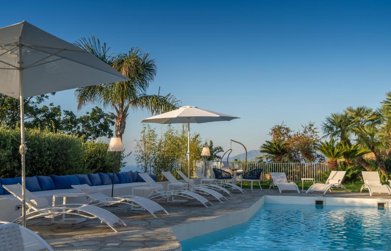 Capri Blue Luxury Villa Le Tre Monelle 阿纳卡普里 外观 照片