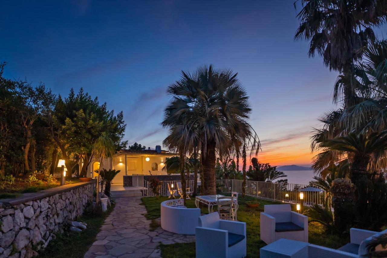Capri Blue Luxury Villa Le Tre Monelle 阿纳卡普里 外观 照片